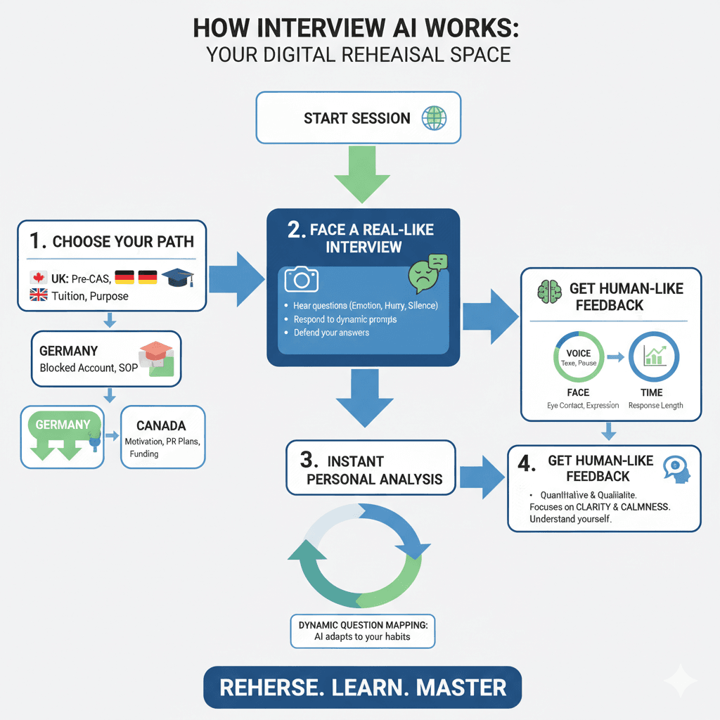 Why Using Interview AI Gives You an Edge in Every University and Visa Interview