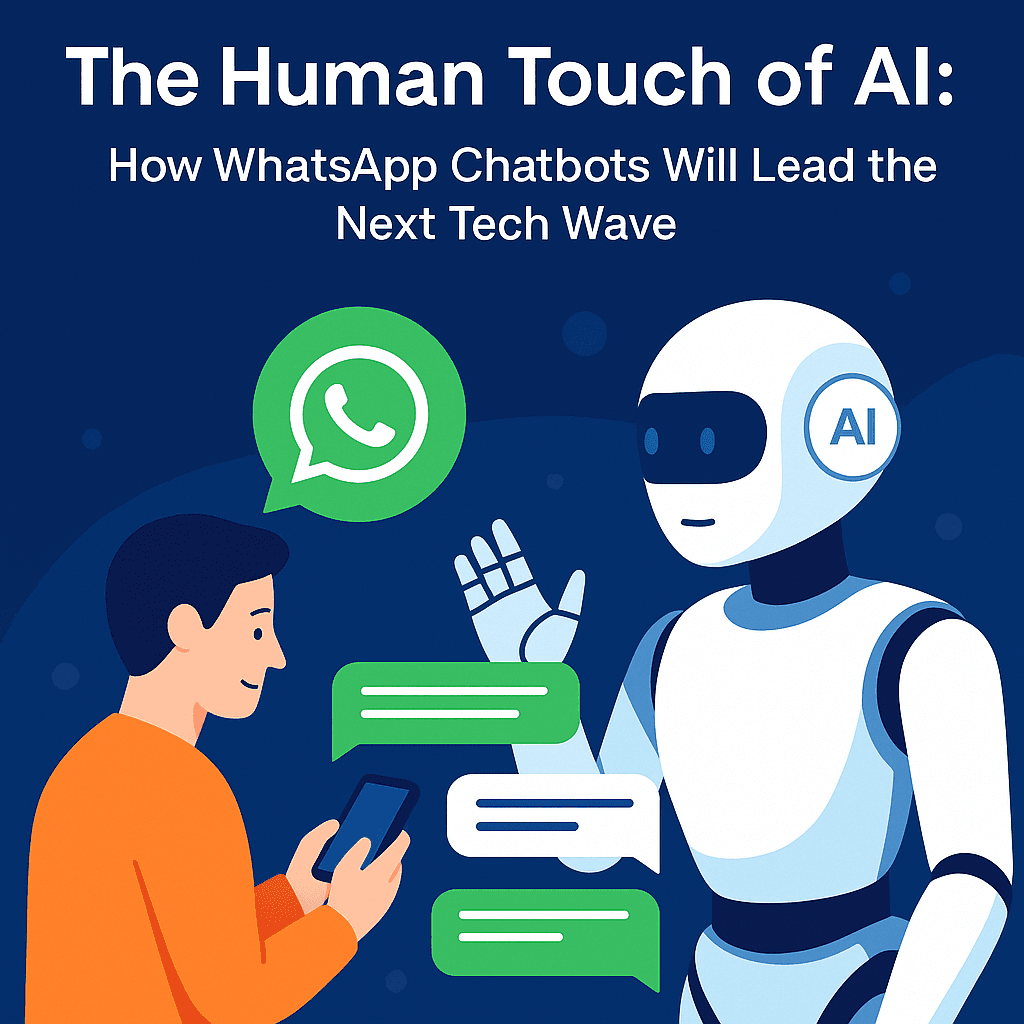The Human Feeling of AI: WhatsApp Chatbots Are the Next Wave of Technology.