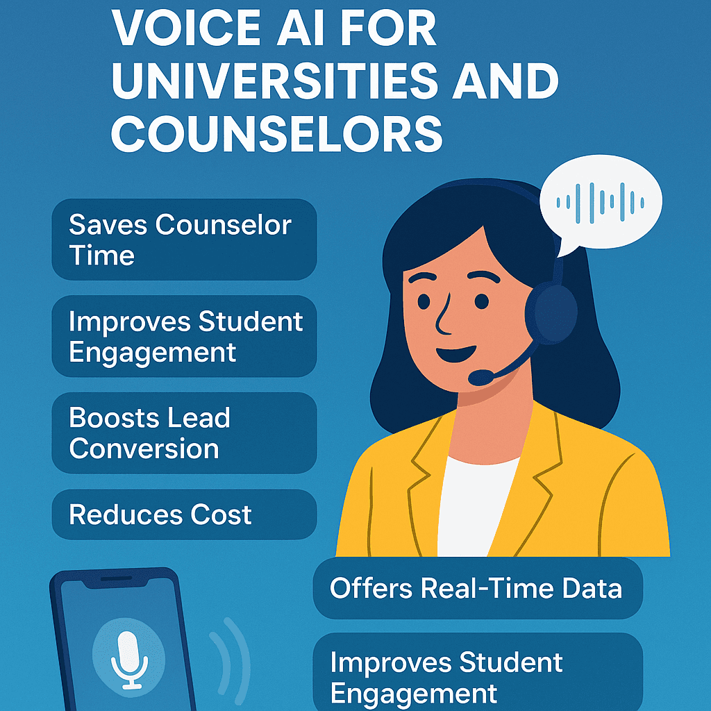 Top 5 Voice AI Benefits for University and Counselors