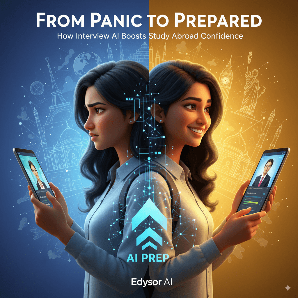 From Panic to Prepared: How Interview AI for Study Abroad Preparation Boosts Student Confidence