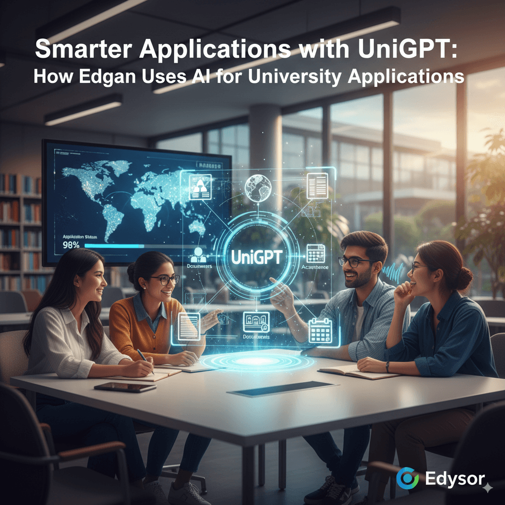 Smarter Applications with UniGPT: How Edysor Uses AI for University Applications