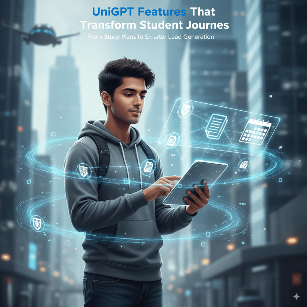 UniGPT Features That Transform Student Journeys: From Study Plans to Smarter Lead Generation